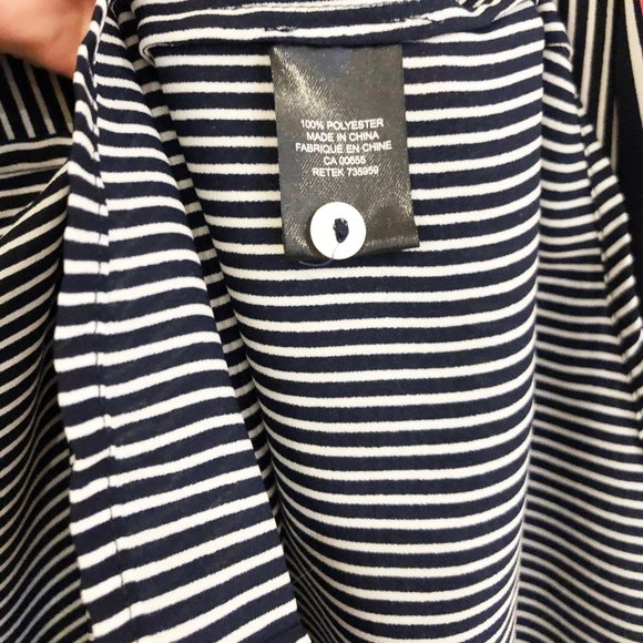 RW&CO Multi Striped Women's Button Up Shirt - Picture 7 of 7